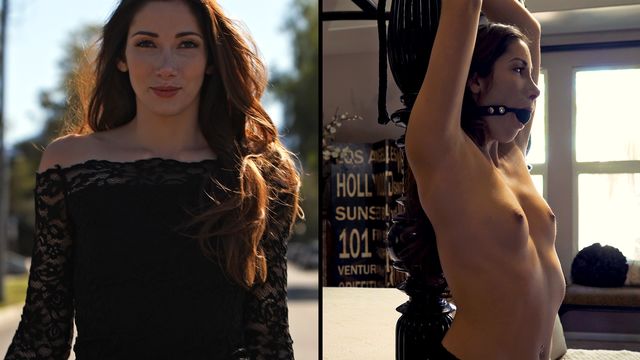 Красивая сука неплохо отодрана